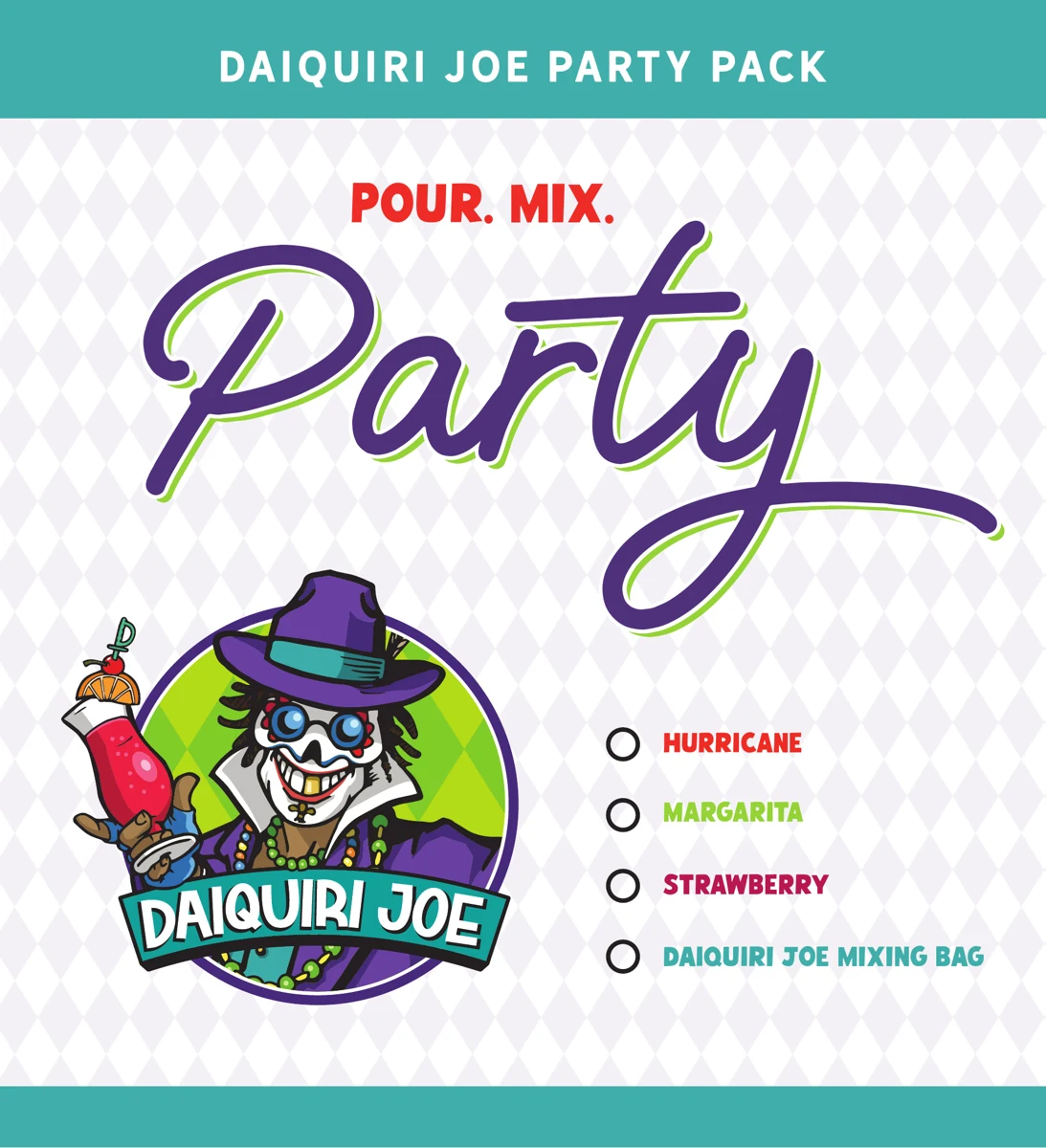 Daiquiri Joe Party Pack box